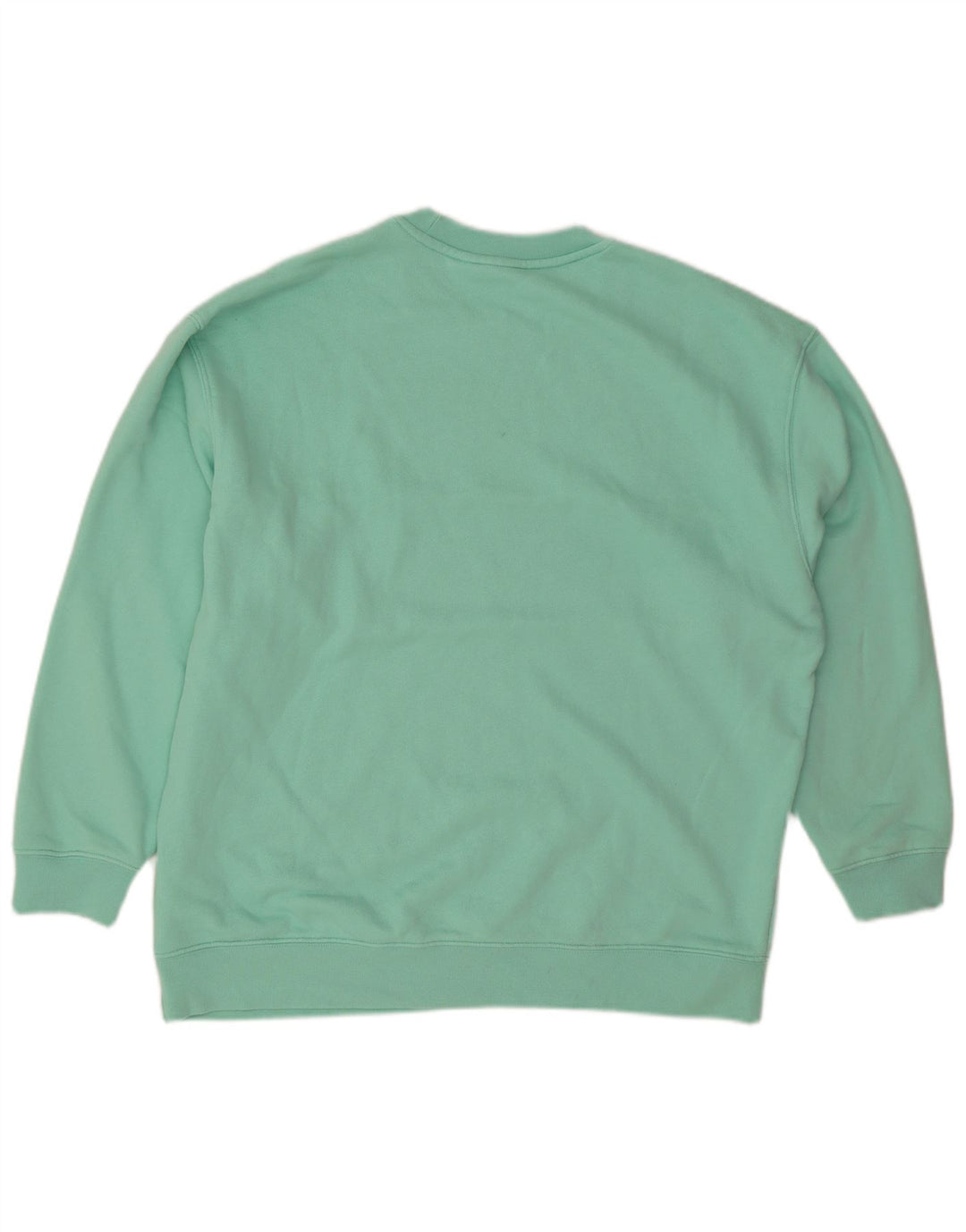 Felpa oversize da donna Adidas Jumper UK 12/14 Colorblock verde medio