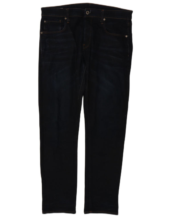 Jeans dritti da uomo G-STAR W34 L32 cotone blu navy