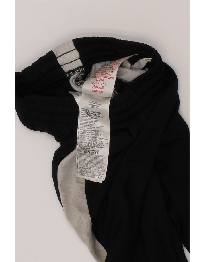 Pantaloni della tuta da ragazzo Nike 6-7 anni Large Nero Colourblock Poliestere