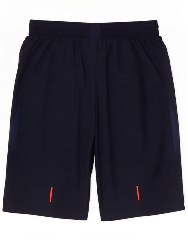 Pantaloncini sportivi Nike Dri Fit Graphic da uomo piccoli color block blu navy