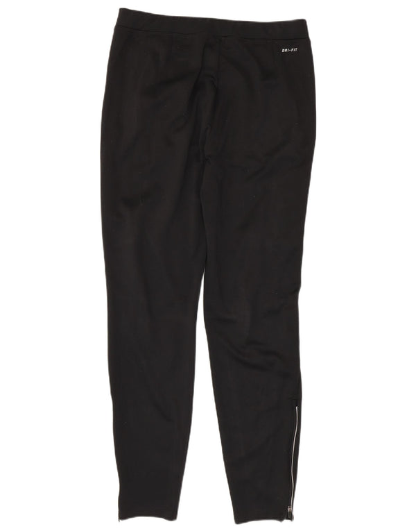Pantaloni della tuta da donna Nike UK 14 Large Nero Poliestere