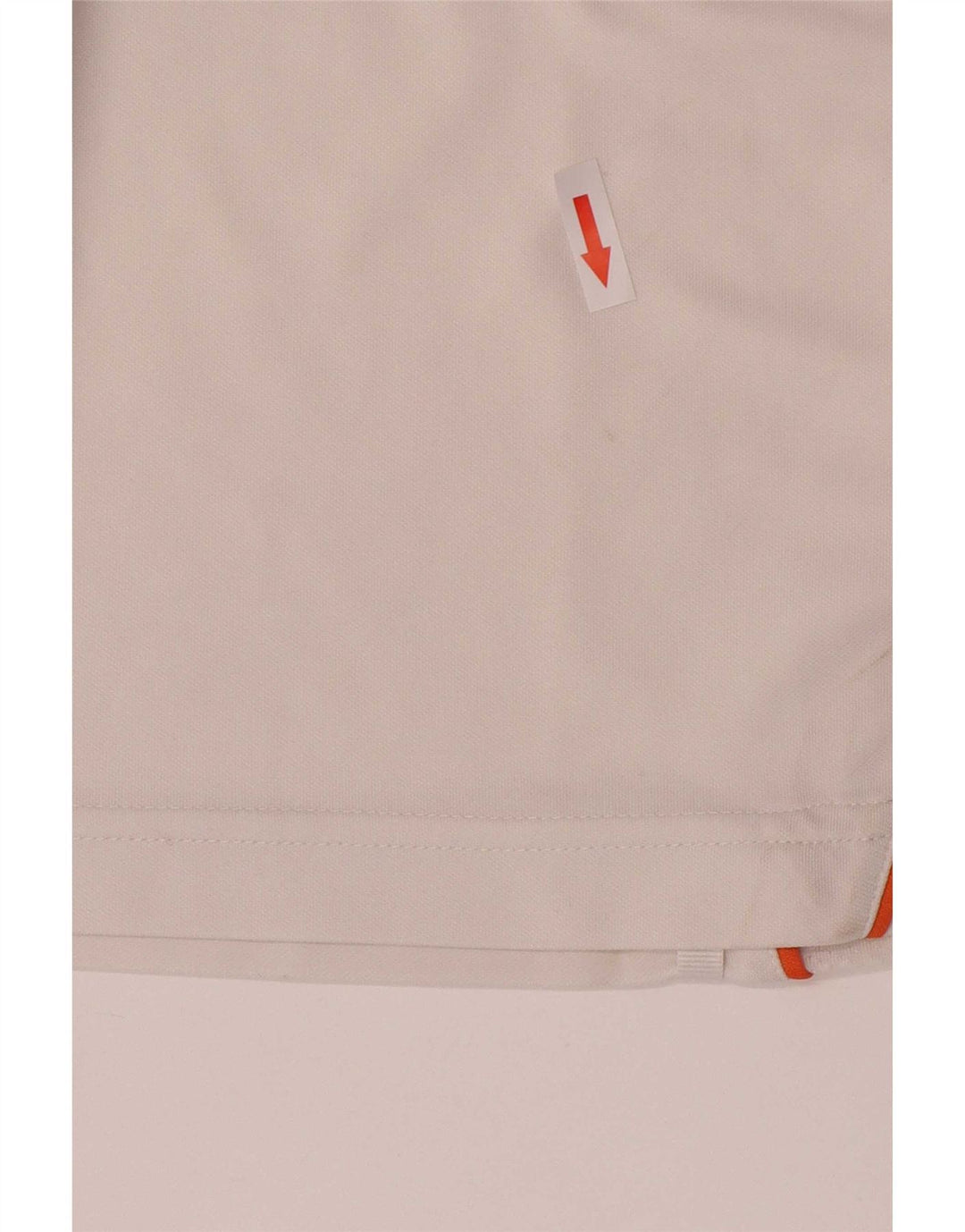Polo da uomo Lotto Large in poliestere color block bianco