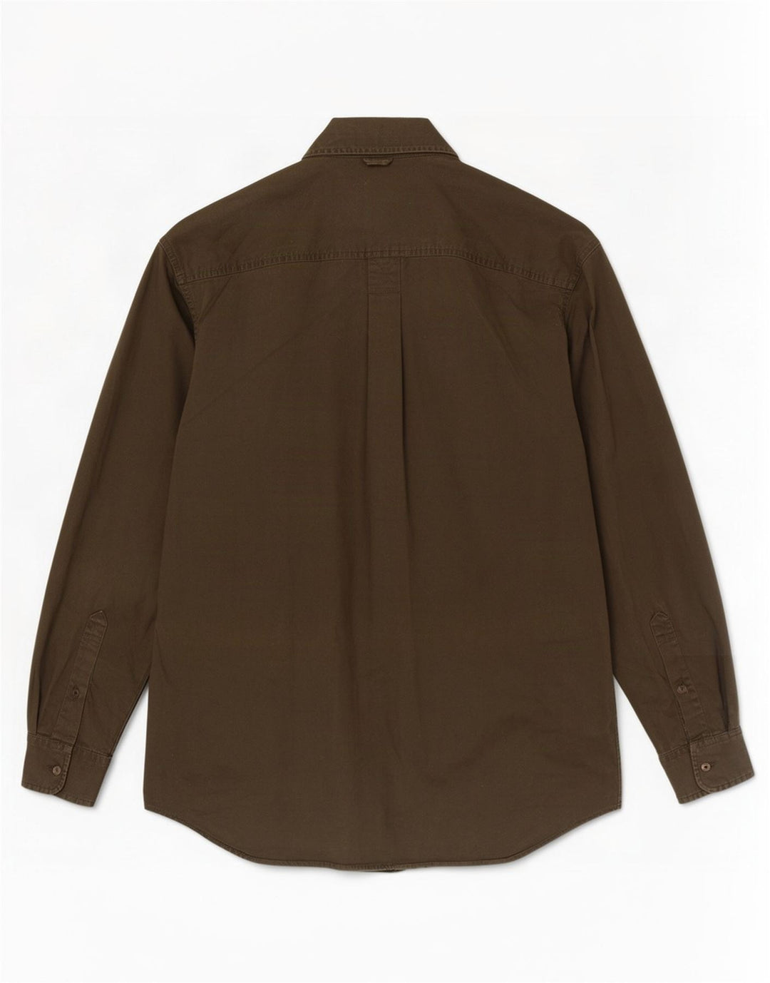 Camicia da uomo Timberland in cotone kaki medio
