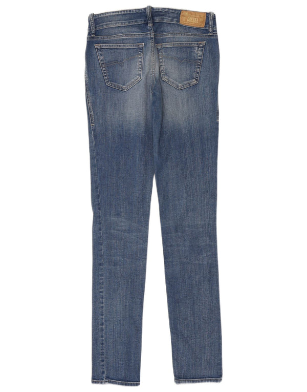 Jeans skinny super slim da donna Grupee a vita bassa Diesel W25 L32 cotone blu