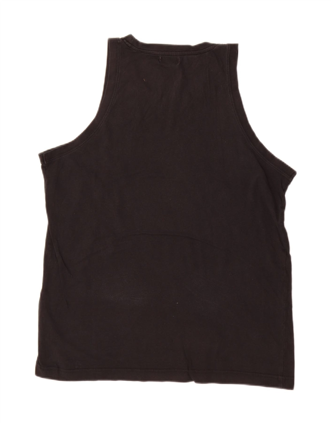 KAPPA Mens Vest Top XL Black Cotton Vintage Kappa and Second-Hand Kappa from Messina Hembry 