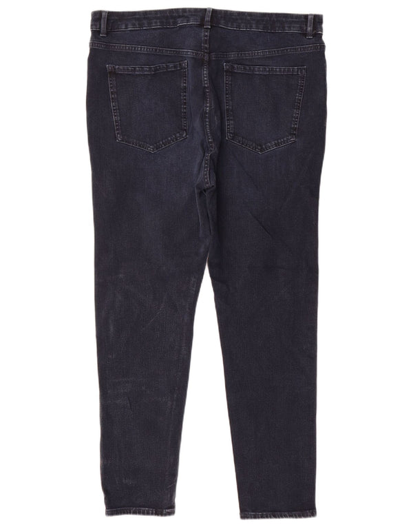 Jeans skinny Marks & Spencer da donna The Magic UK 18 XL W34 L27 Blu navy