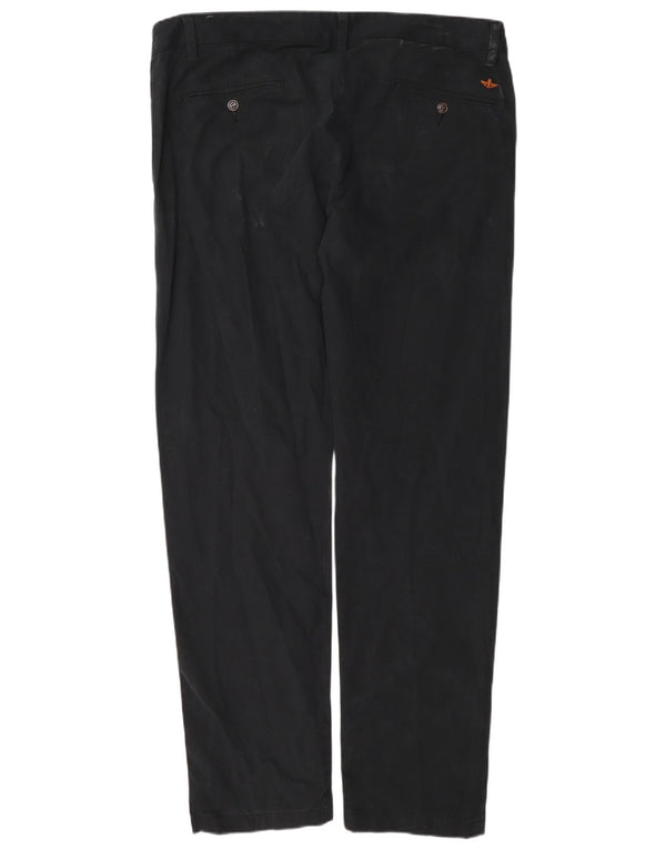 Pantaloni chino regolari da uomo Dickies W38 L34 cotone blu navy