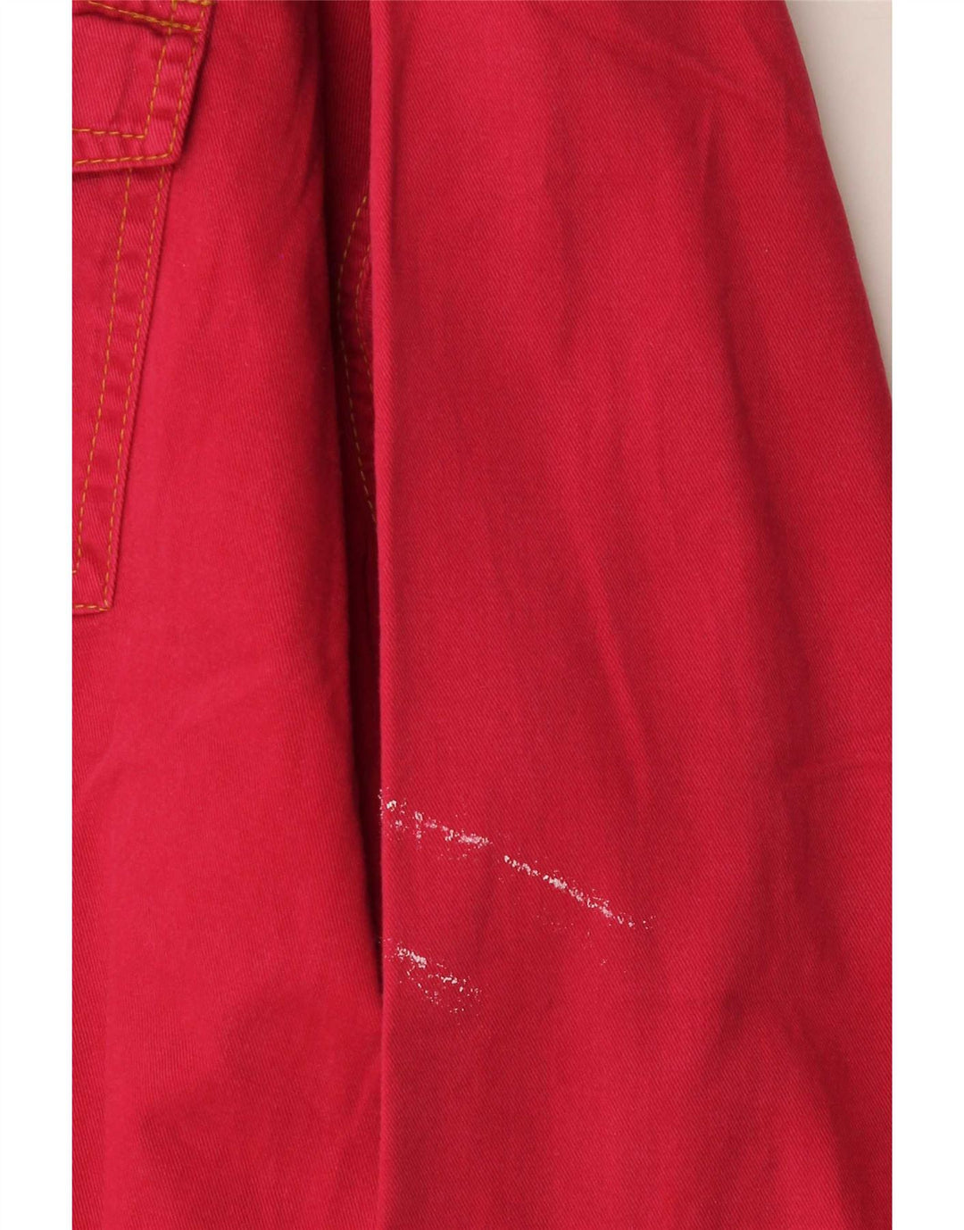 Camicia di jeans vintage da uomo XL Rossa