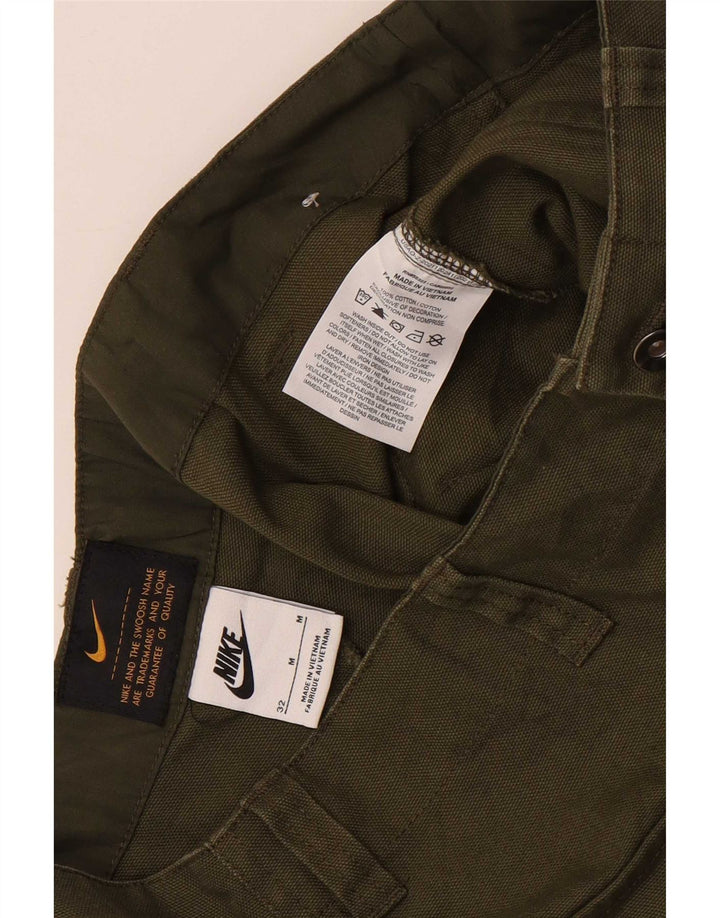 Pantaloncini cargo da uomo Nike W32 cotone kaki medio