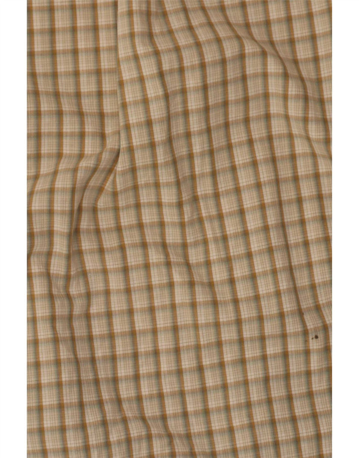 Camicia da uomo Wrangler a quadri beige grandi