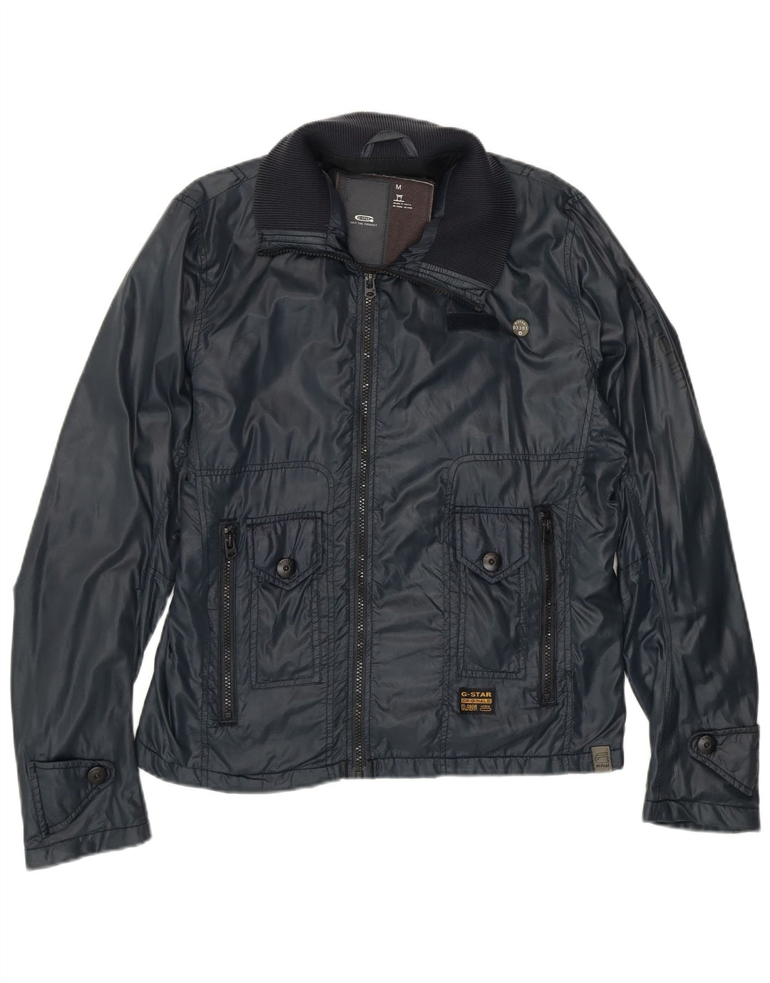 Giubbotto bomber da donna G-STAR UK 14 medio blu navy in poliammide