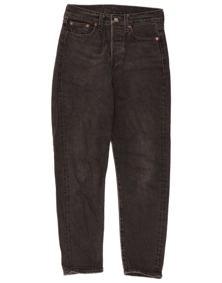 Jeans affusolati da donna Levi's W26 L27 cotone nero