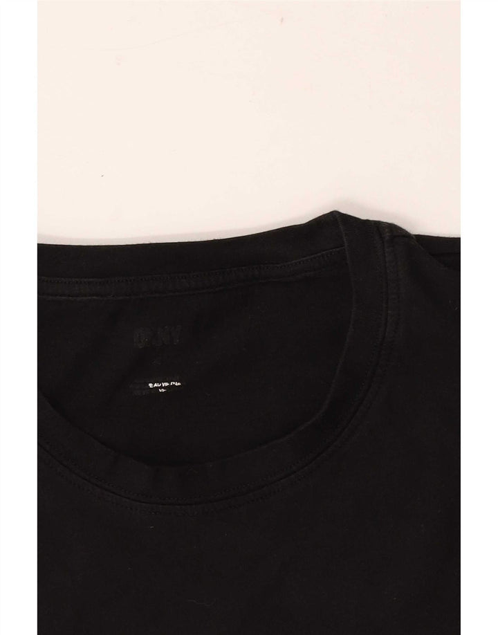 T-shirt grafica da uomo Dkny Top nera media
