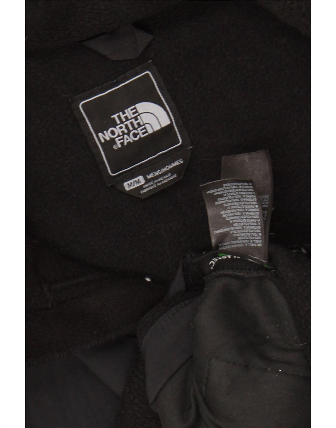 THE NORTH FACE Giacca in pile da uomo UK 38 Poliestere color block medio nero