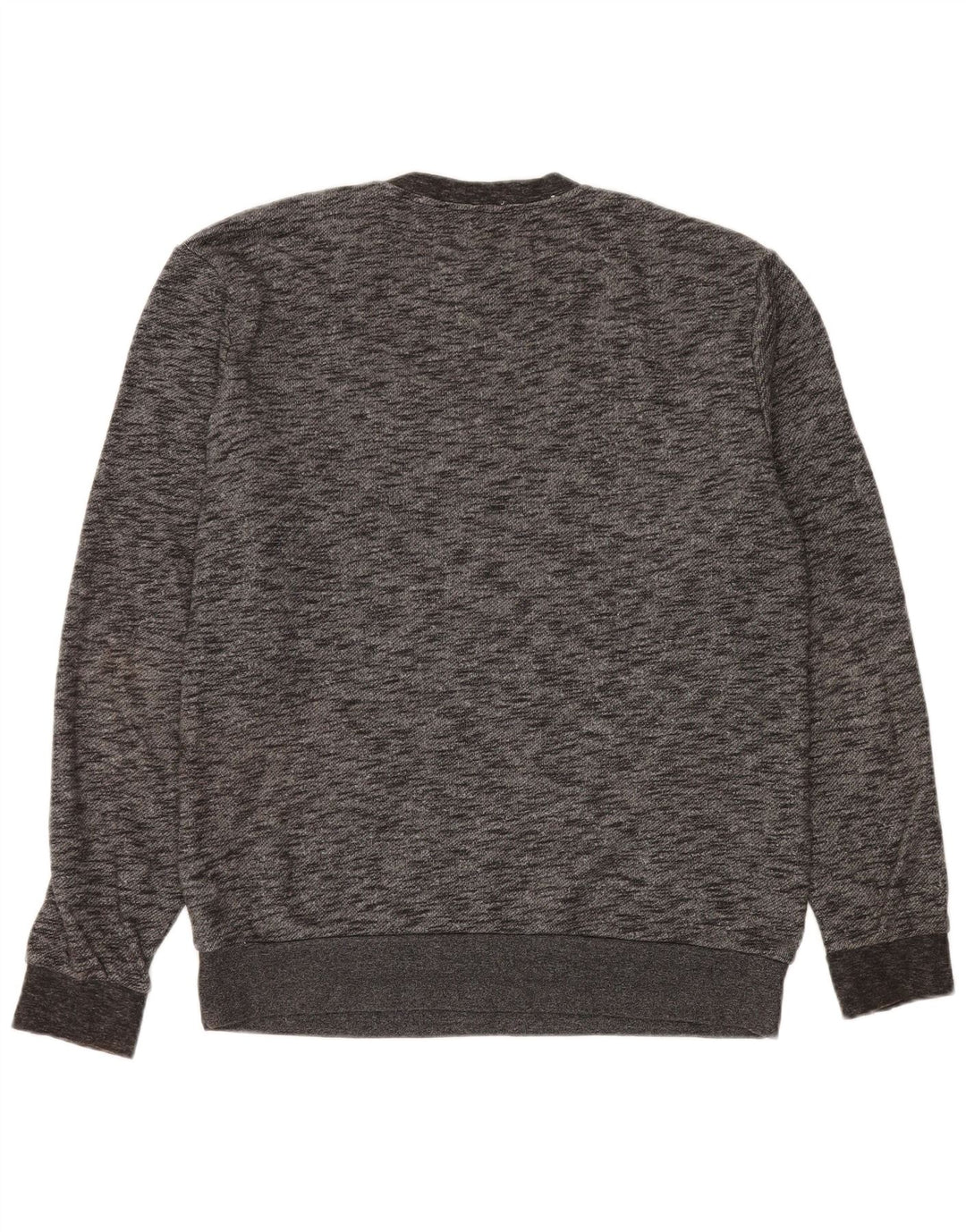 Felpa da uomo Quiksilver Maglione grande cotone chiazzato grigio