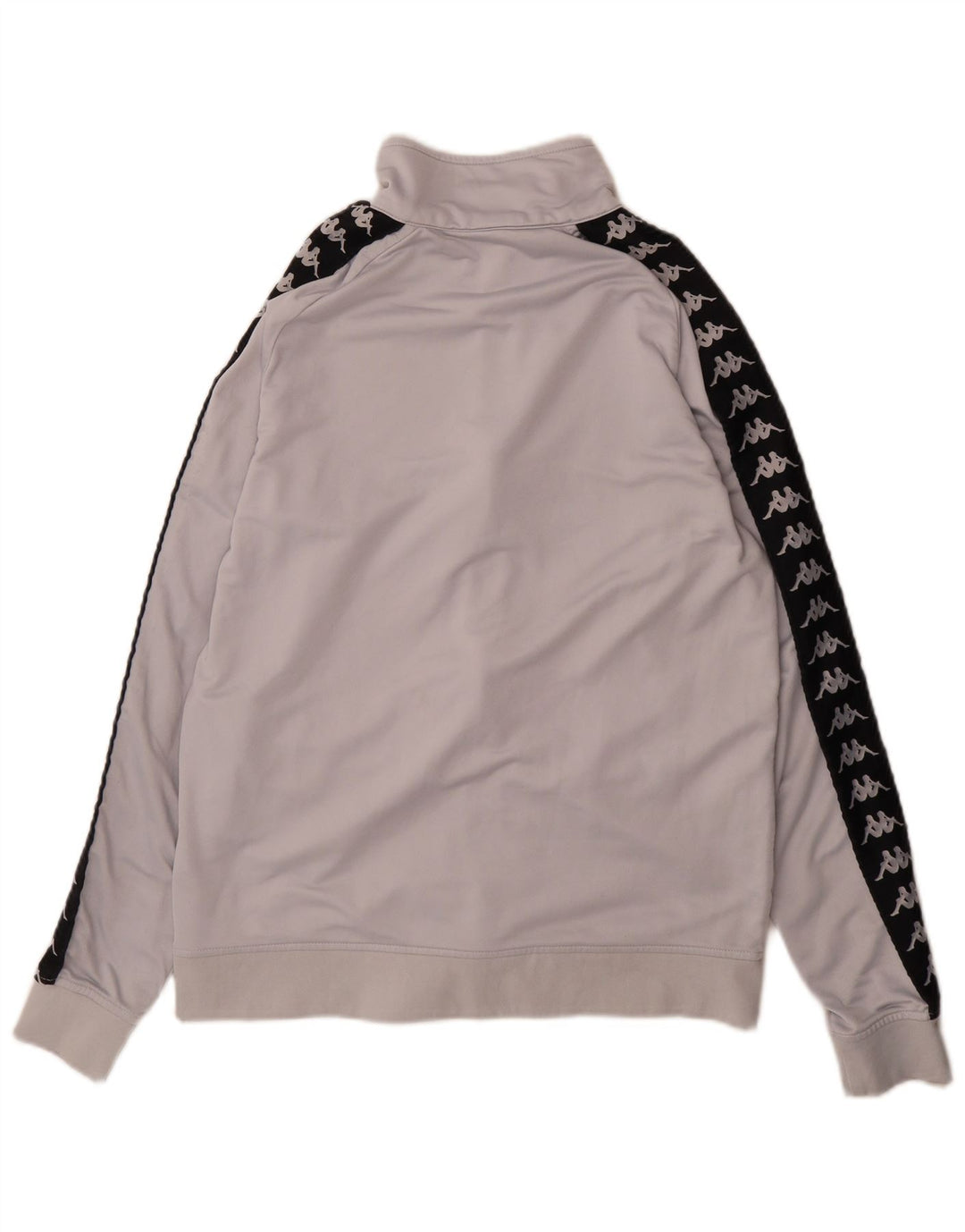 Giacca da ginnastica da donna con grafica Kappa UK 16 Large Grigio Colourblock