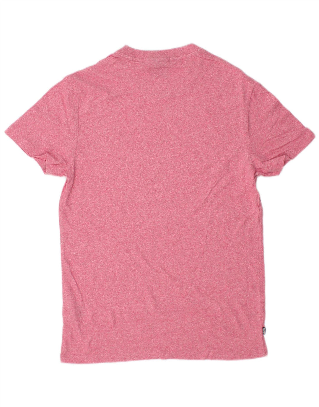 T-shirt da uomo SUPERDRY Top piccola in cotone rosa