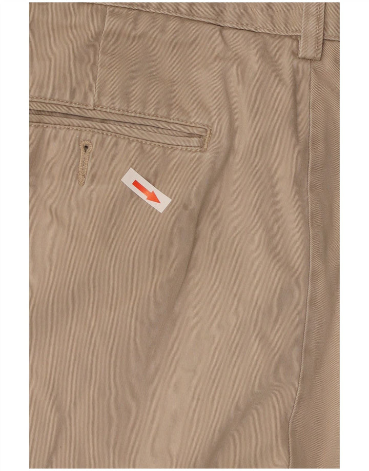 POLO RALPH LAUREN Pantaloncini chino con pegging da uomo W33 Cotone beige medio
