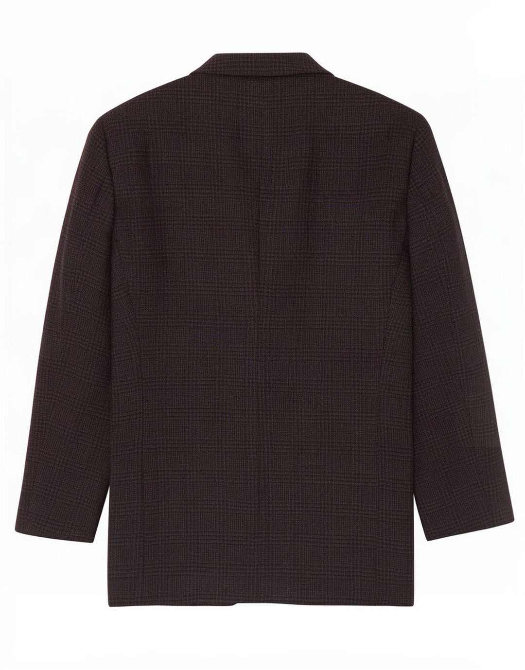 Giacca blazer da uomo a 2 bottoni Armani Collezioni UK 38 pied de poule grigio medio