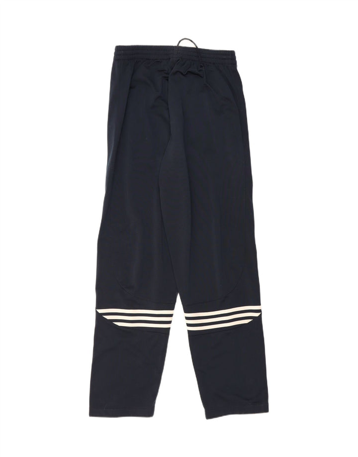 ADIDAS Mens Tracksuit Trousers Large Navy Blue Polyester