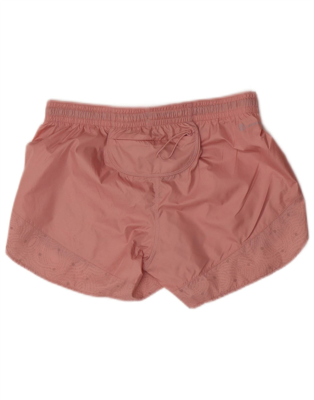 Pantaloncini sportivi da corsa da donna Adidas UK 8 piccoli poliestere rosa