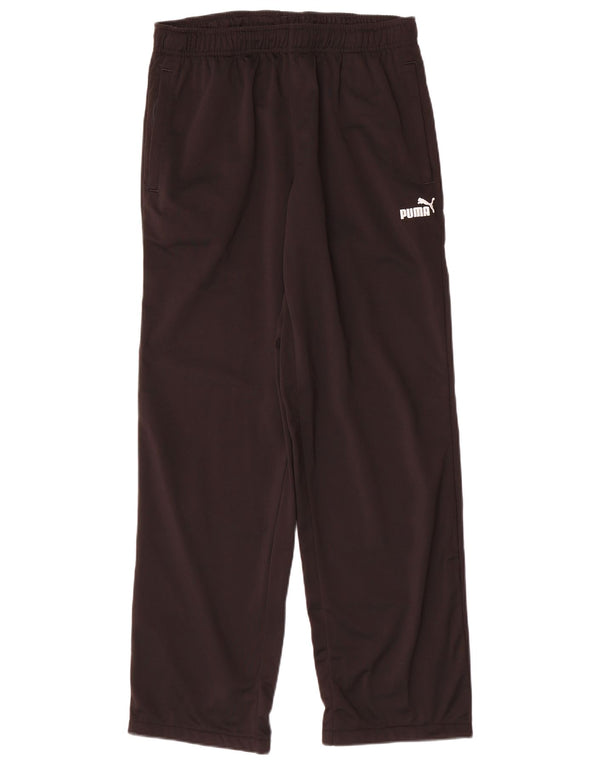 Pantaloni da tuta da uomo Puma Large neri in poliestere