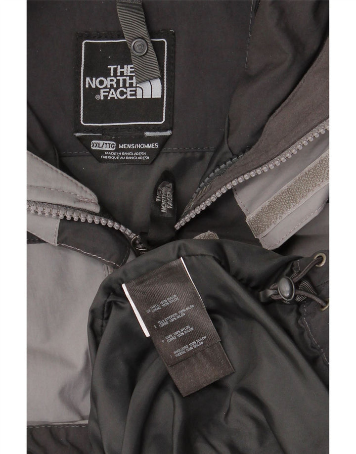 THE NORTH FACE Giacca antipioggia da uomo Hyvent con cappuccio UK 44 2XL Colore grigio