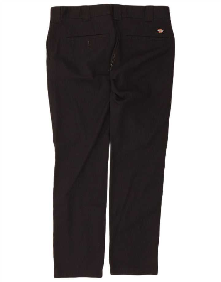 Pantaloni chino slim fit da uomo Dickies W36 L32 poliestere nero