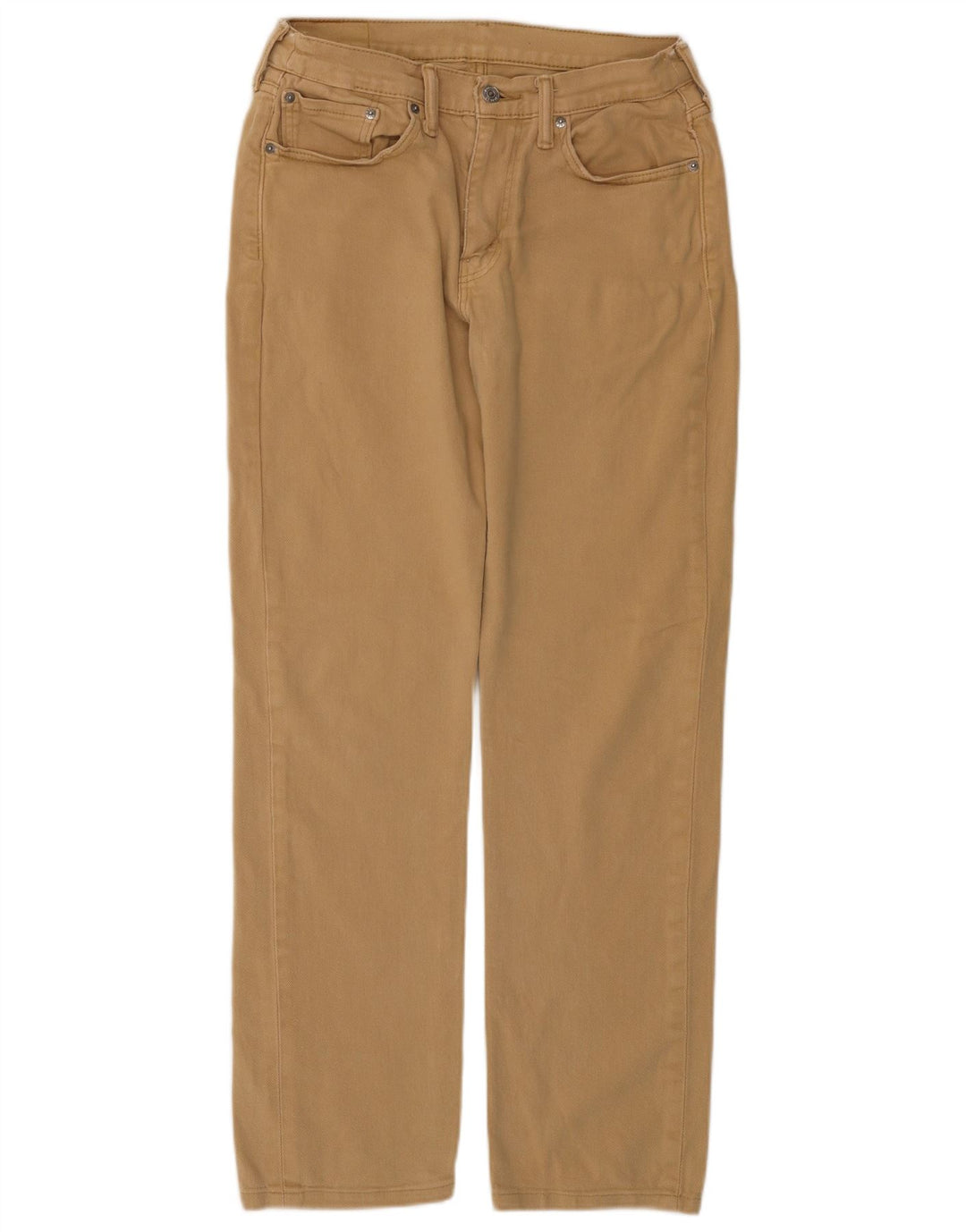 LEVI'S Pantaloni casual dritti da uomo 514 W32 L31 Cotone beige