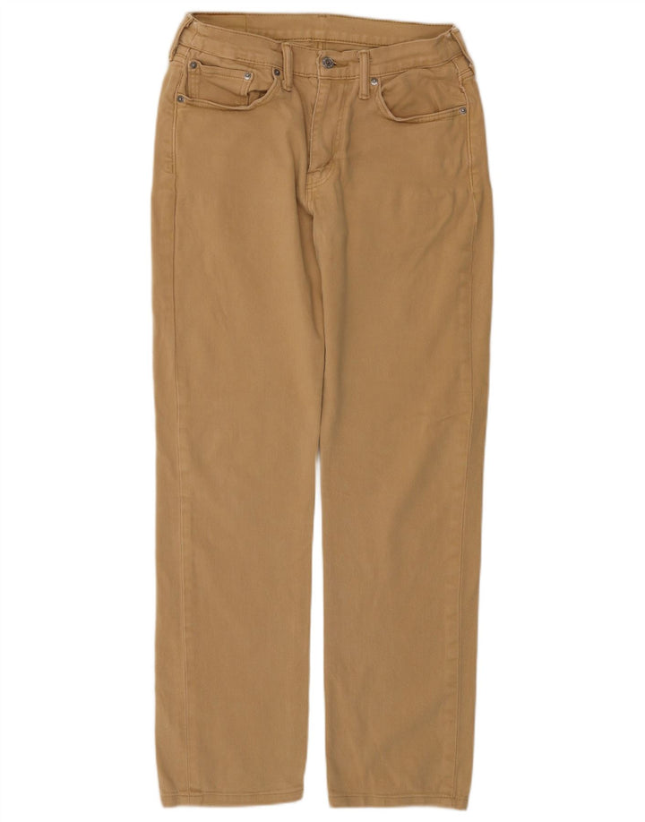 LEVI'S Pantaloni casual dritti da uomo 514 W32 L31 Cotone beige