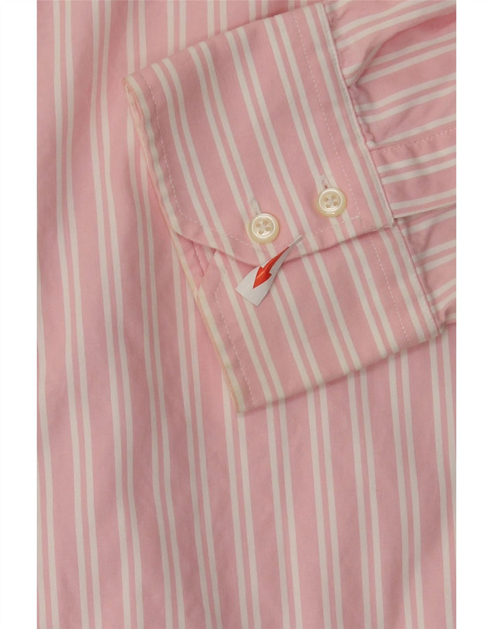 Camicia da uomo Tommy Hilfiger 2XL Gessato rosa