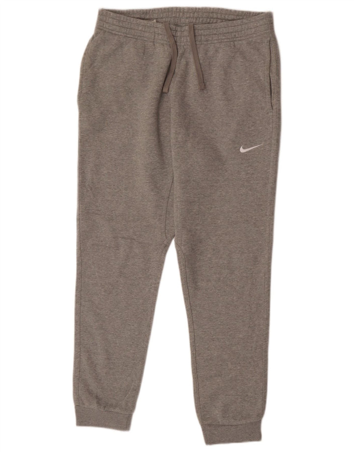 Pantaloni da tuta da uomo Nike Joggers grandi in cotone grigio