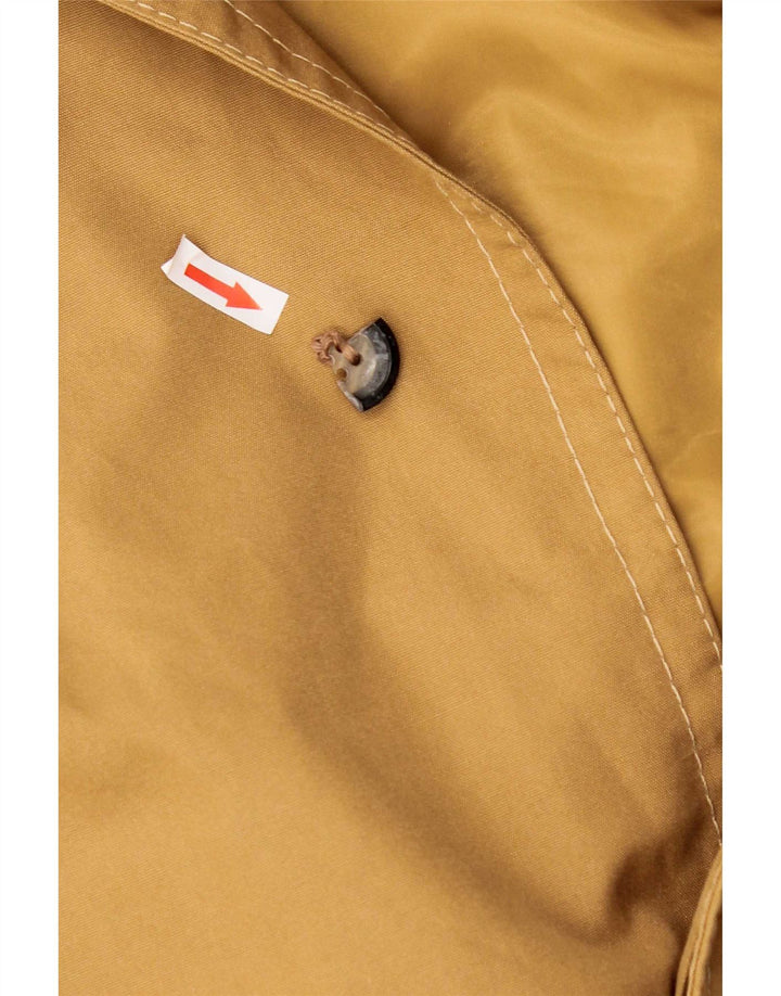Soprabito vintage da uomo UK 40 grande in cotone beige
