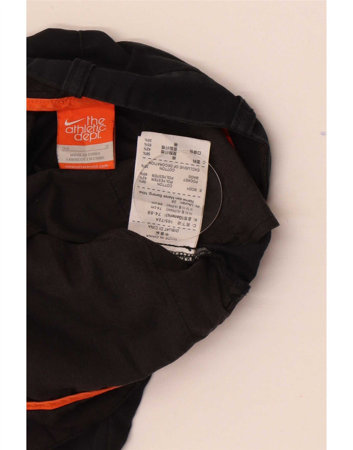 Pantaloncini chino Nike da uomo piccoli W28 in cotone nero