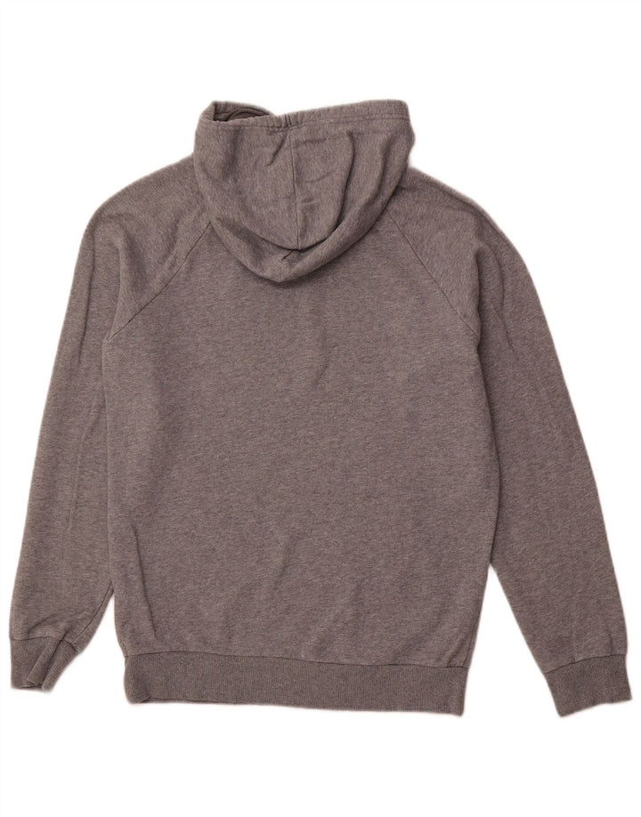 Felpa con cappuccio da uomo UNDER ARMOUR XS in cotone grigio