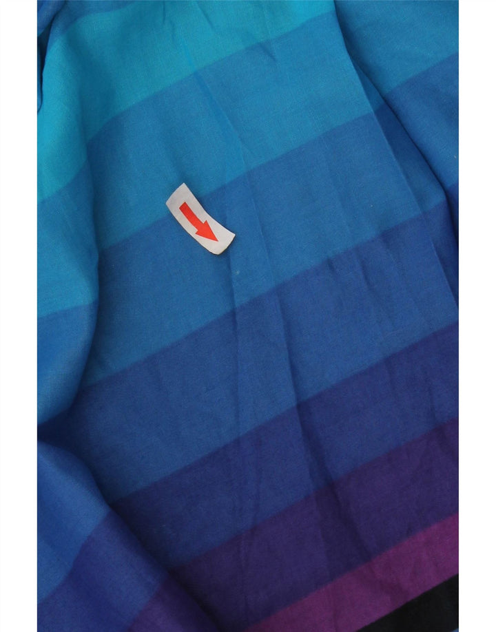 Abito lungo da donna a maniche lunghe Barbara UK 10 piccolo a righe multicolore