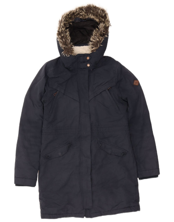 Giacca Parka con cappuccio da donna O'NEILL UK 10 Small Poliestere blu navy