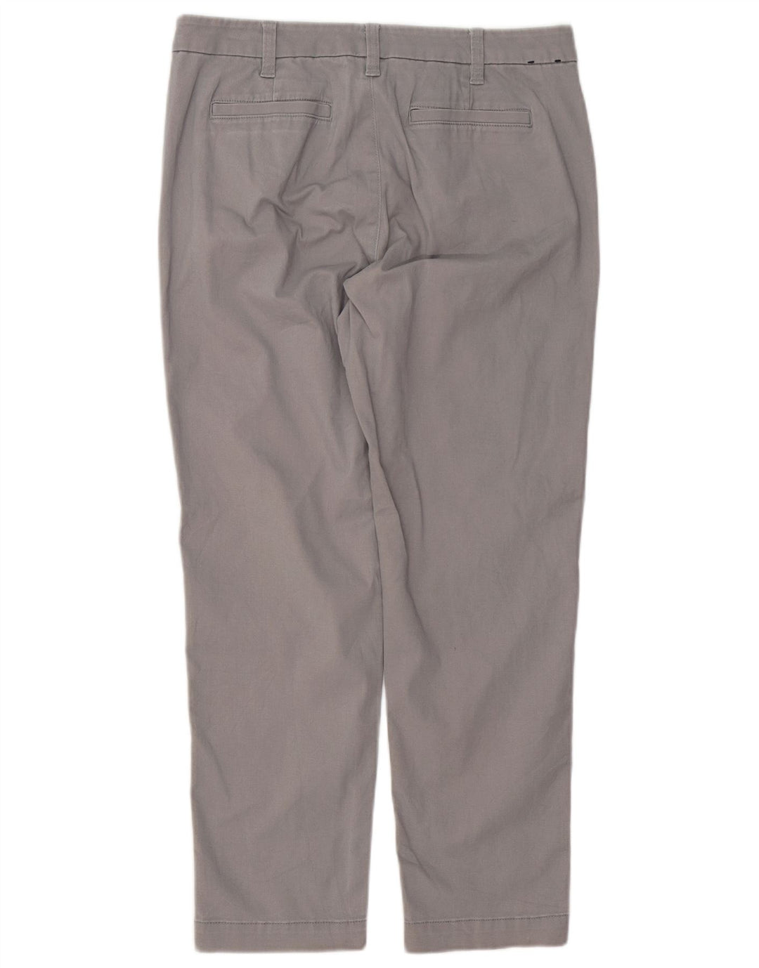J. CREW Pantaloni chino slim Girlfriend da donna US 8 Medium W32 L27 Grigio