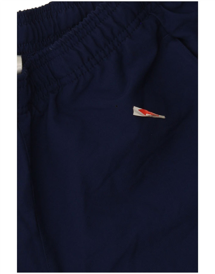 Pantaloncini sportivi Adidas Climalite da uomo di grandi dimensioni in poliestere blu navy