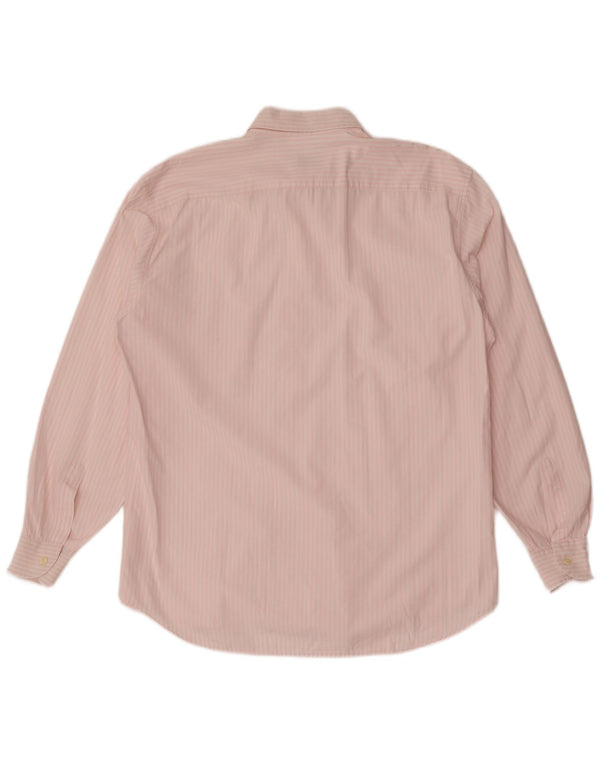Camicia da uomo Valentino taglia 42 16 1/2 grande gessato rosa