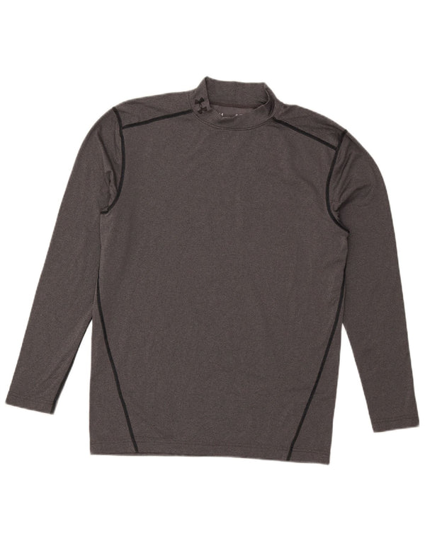 Maglietta Under Armour da uomo Cold Gear Graphic manica lunga XL grigia