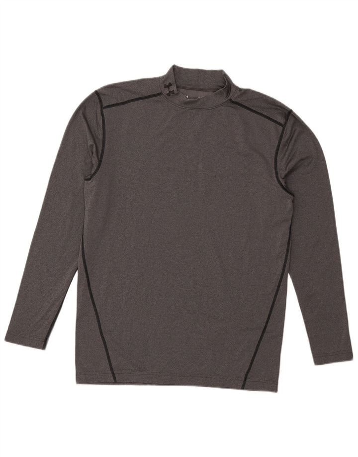 Maglietta Under Armour da uomo Cold Gear Graphic manica lunga XL grigia
