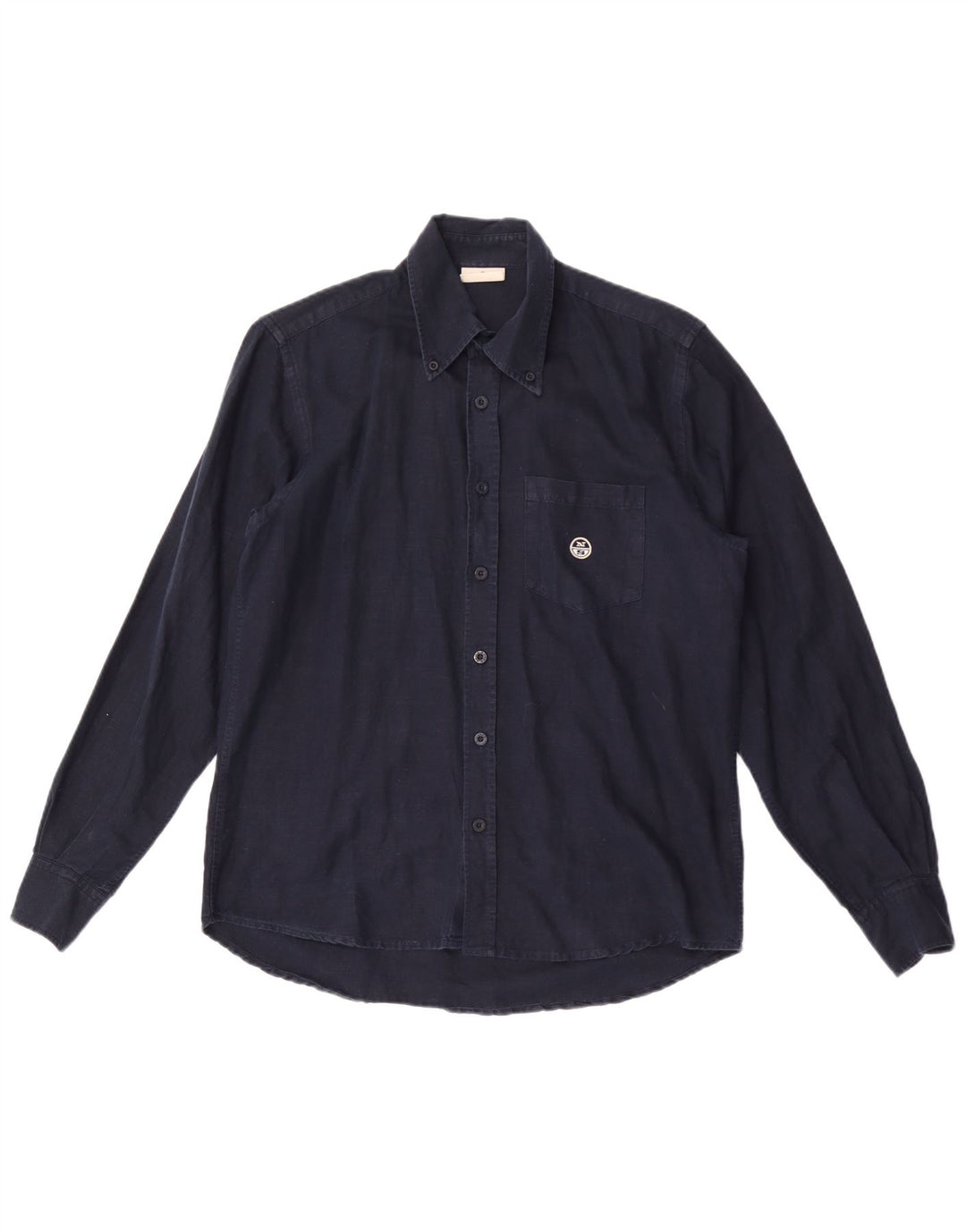 Camicia da uomo North Sails in cotone blu navy medio