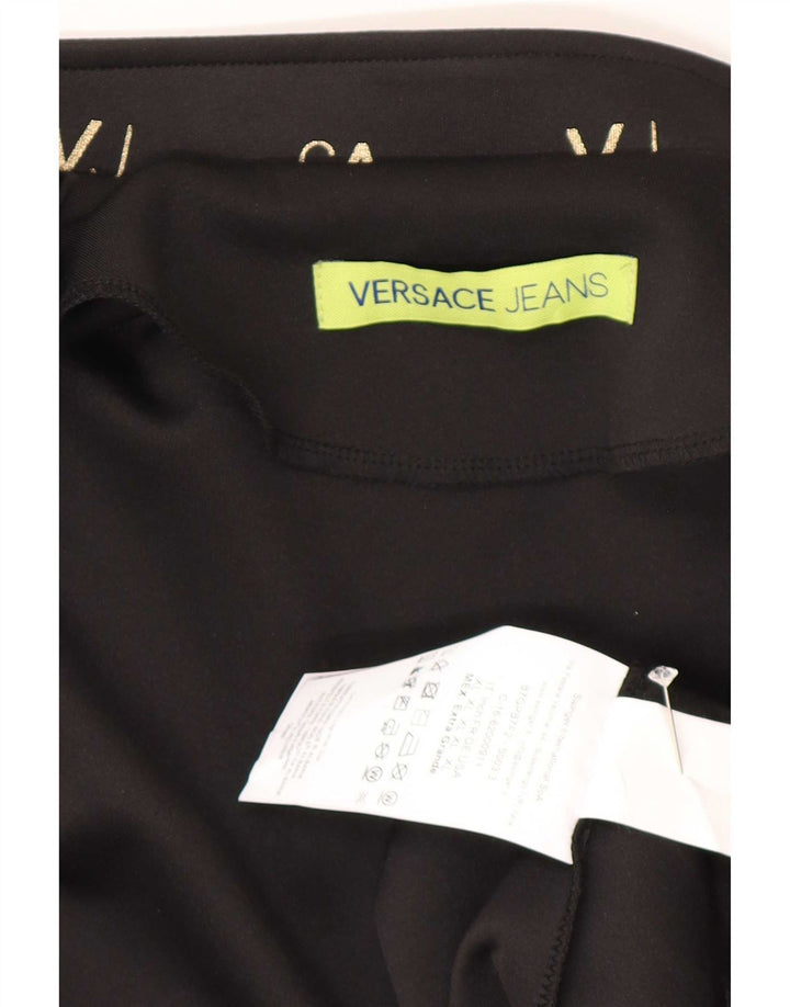 Giacca sportiva da uomo con grafica Versace XL nera in poliestere