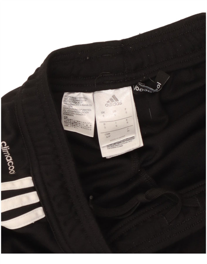 Pantaloni da tuta Adidas Climacool da uomo piccoli in poliestere nero