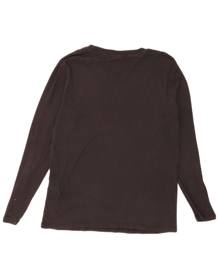 Maglia da donna a maniche lunghe Levi's UK 18 XL cotone nero