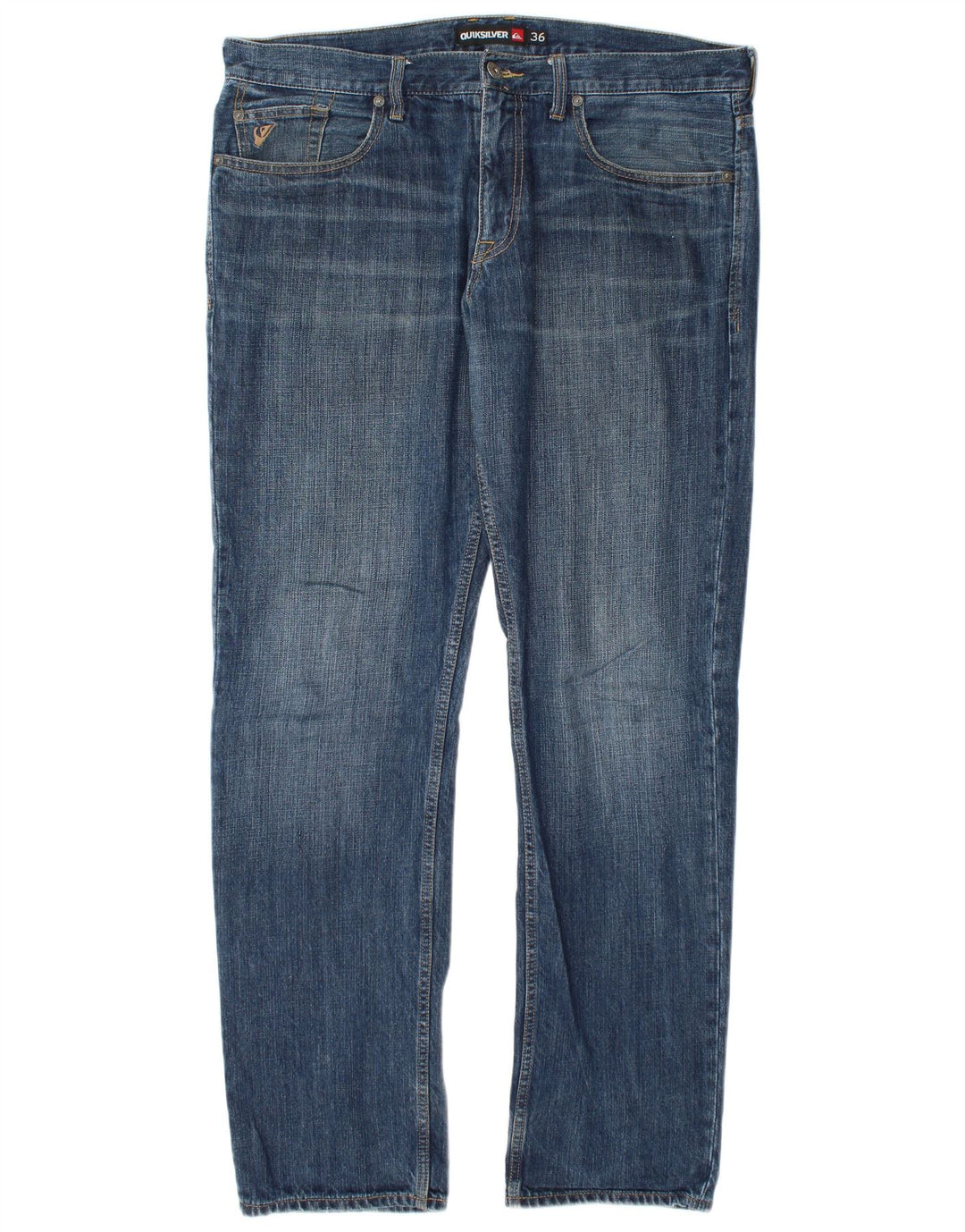 Jeans slim da uomo Quiksilver W36 L34 cotone blu