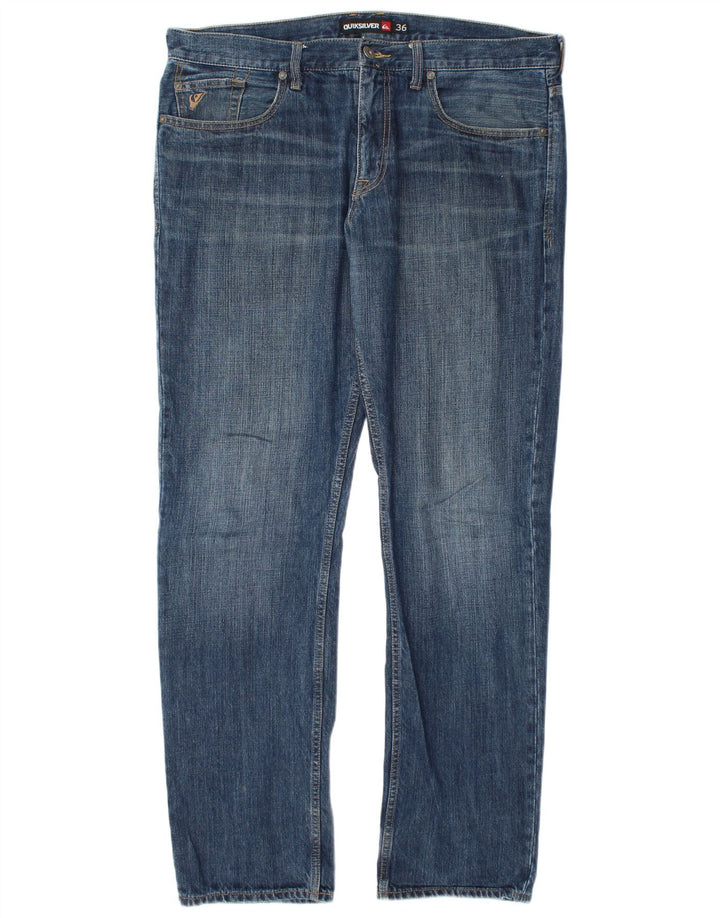 Jeans slim da uomo Quiksilver W36 L34 cotone blu
