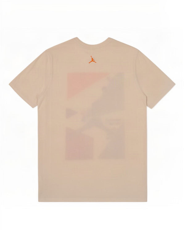 Jordan Mens Graphic T-Shirt Top Large White Cotton