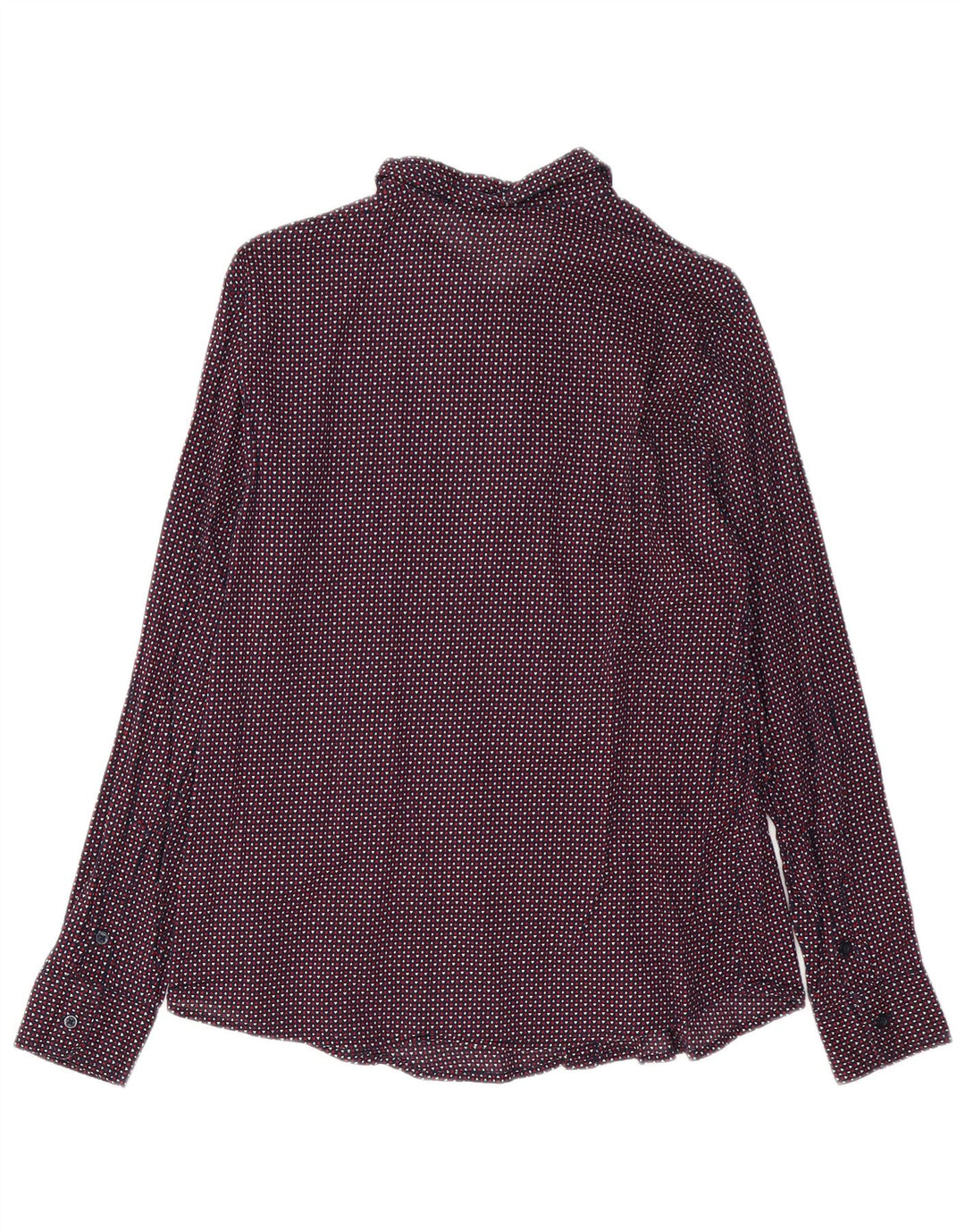 Camicia da donna con motivo astratto BENETTON UK 14 Cotone medio multicolore